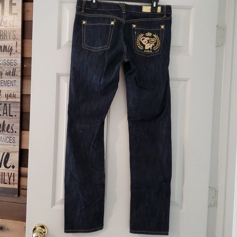 Echo red vintage jeans